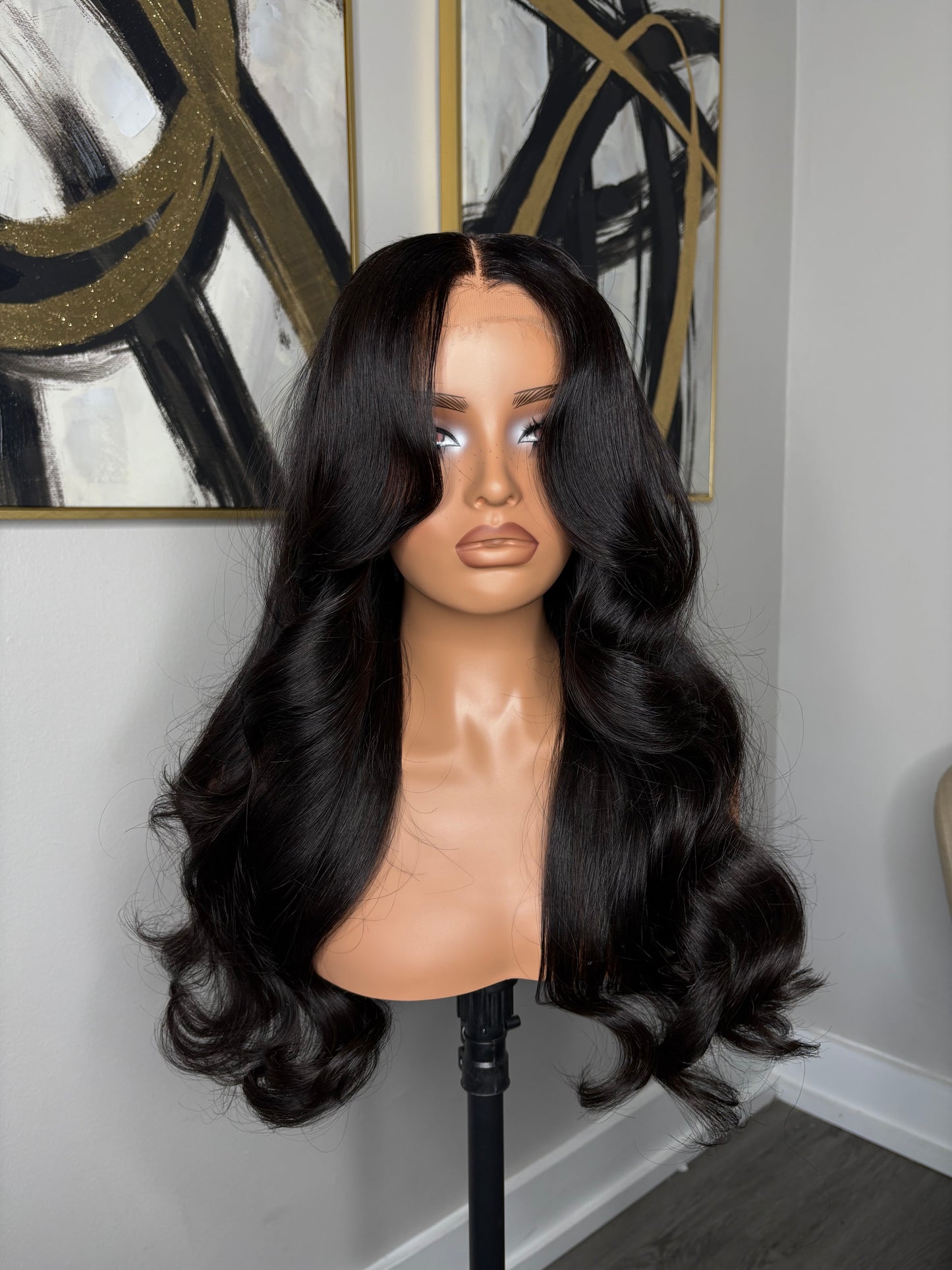Everyday Slay (5x5closure wig curled)